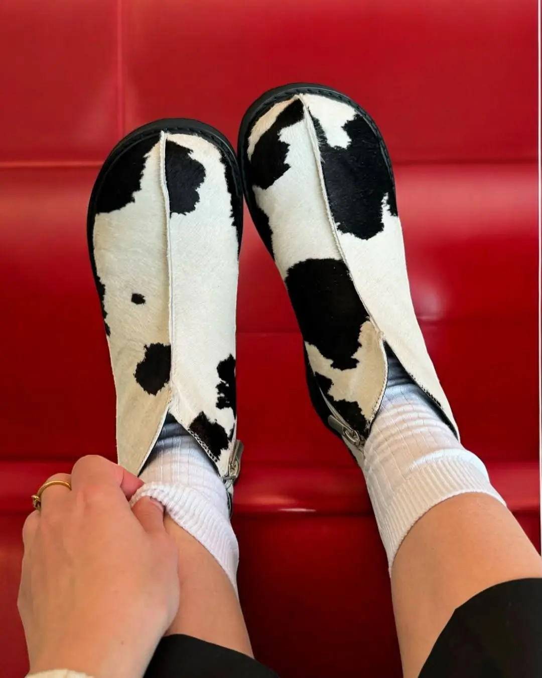 Handmade Leather Boots For Women Orthopedic Winter Ankle