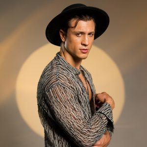 Boho Raw Cotton Men Shirt Long Sleeve Bohemian